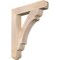 Ekena Millwork Olympic Craftsman Smooth Bracket, Douglas Fir, 5 1/2"W x 34"D x 40"H BKT06X34X40OLY04SDF - alternate 1